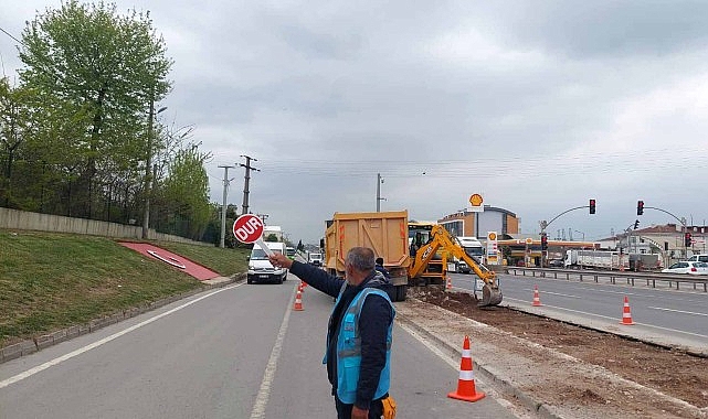 Büyükşehir, Kirazlıyalı’da ulaşımı kolaylaştırıyor