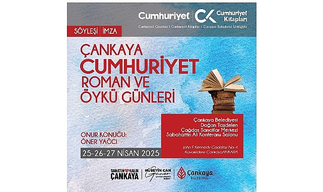 Çankaya, Cumhuriyet Roman ve Öykü Günleri Başlıyor