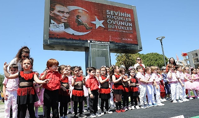 Karşıyaka’da 23 Nisan coşkusu başladı!