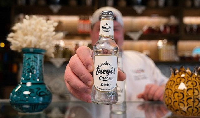 İnegöl Nostalji Gazozu Raflardaki Yerini Aldı