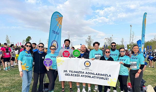 İstanbul Yarı Maratonu kapsamında başlatılan kampanyayla 117 TEGV’li çocuğa eğitim desteği sağlandı