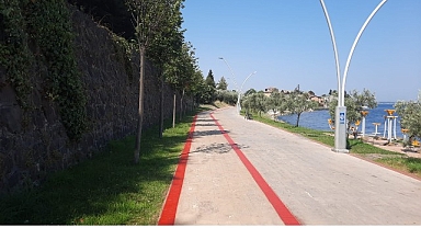 Büyükşehir, bisiklet yolu çizgilerini yeniliyor