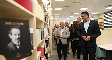 Aliağa Belediyesi’nden Eğitime ve Kültüre Büyük Katkı: Aziz Sancar Kütüphanesi Hizmete Açıldı