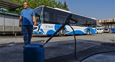 ESHOT’tan bin 100 hanenin kullandığı kadar su tasarrufu