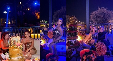 Melisa Özmen’e doğum gününde güller yağdı