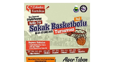 Sokak Basketbolu Turnuvası Başvuruları Başladı