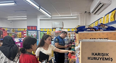 Zabıta’dan marketlerde denetim