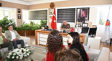 Başarılarını Başkan Topaloğlu ile paylaştılar