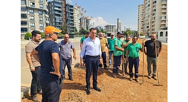 Başkan Abdullah Özyiğit iki mahallede çalışmaları yerinde inceledi