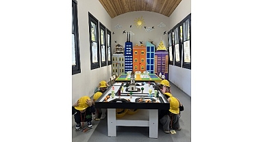 Minik mimarlara güvenli yapılar anlatıldı