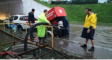Edremit’te Şiddetli Yağışlara Önlem Alınıyor