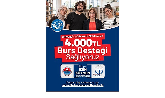 Maltepe Belediyesi ve Süreyya Paşa Vakfı’ndan üniversite öğrencilerine büyük destek